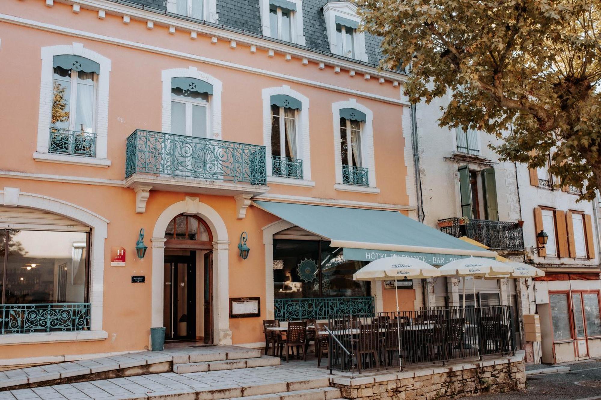 Hotel De France Chalabre Exterior foto